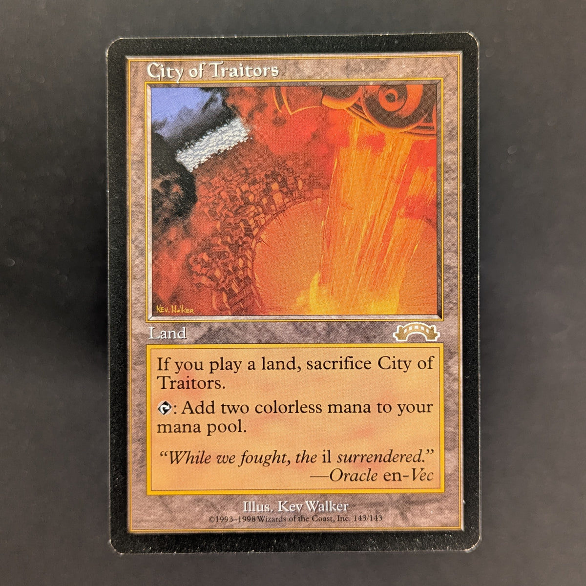 MTG Singles - City of Traitors - Exodus - English - EX - 37199