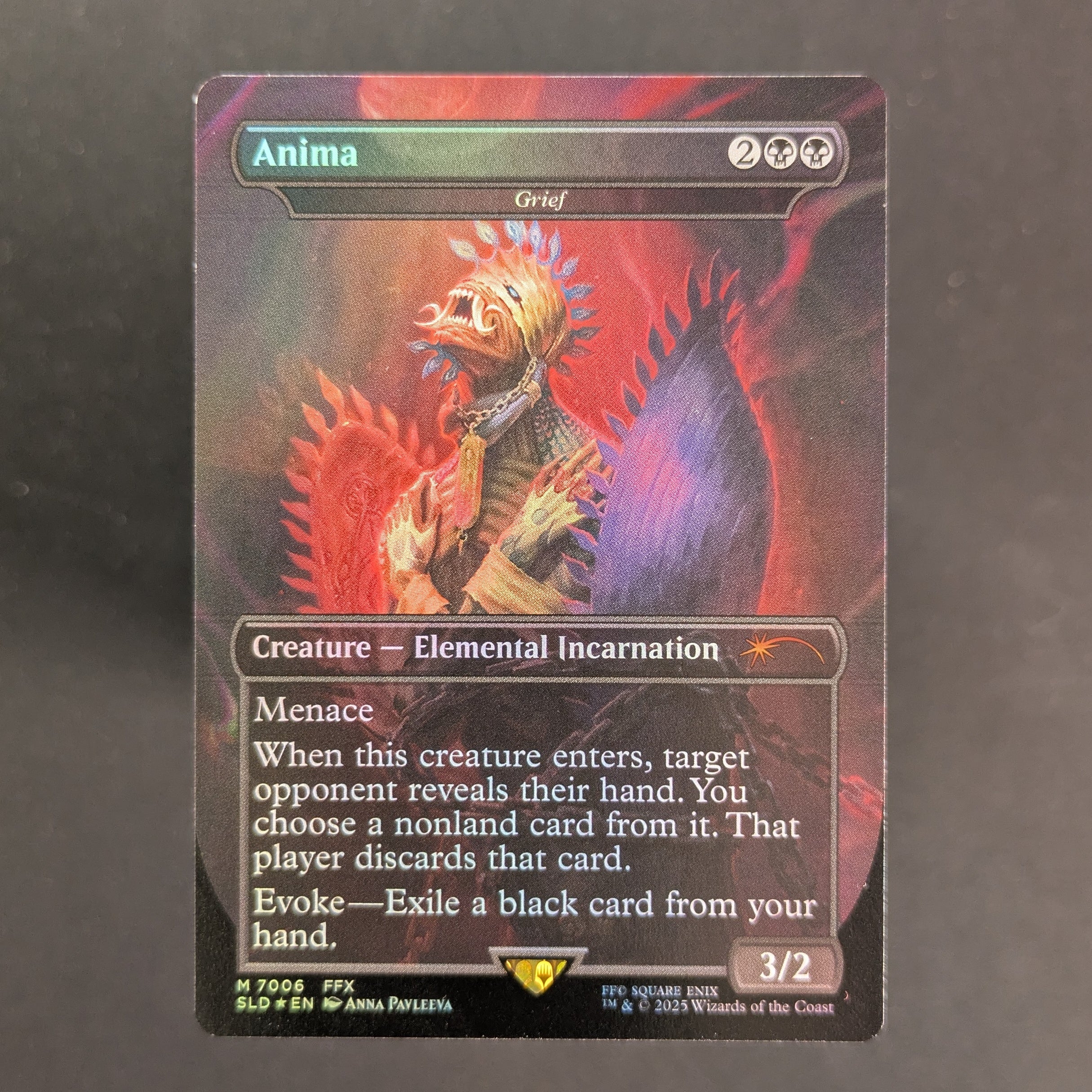 FOIL] Anima - Grief (Rainbow Foil) - Secret Lair Drop Series - Englis