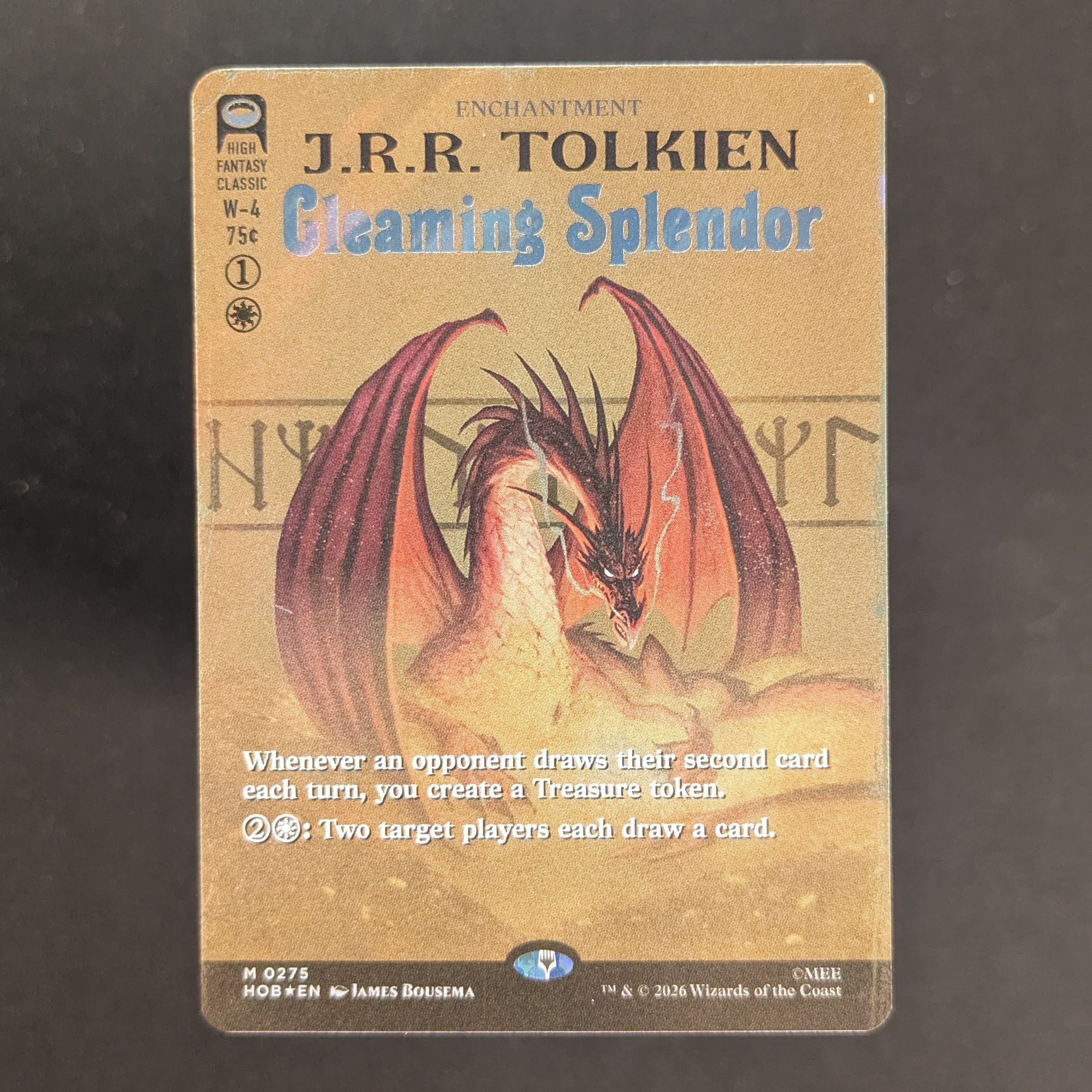 FOIL] Gleaming Splendor (V.2) - The Hobbit: Extras - English - NM