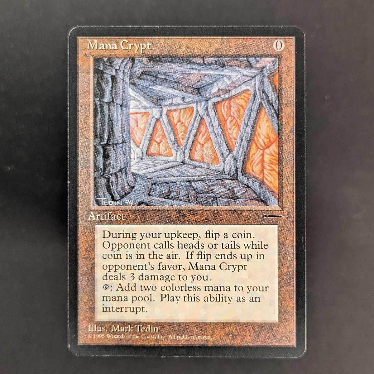 MTG Singles - Mana Crypt - Harper Prism Promos - English - GD - PRESSURE MARK -