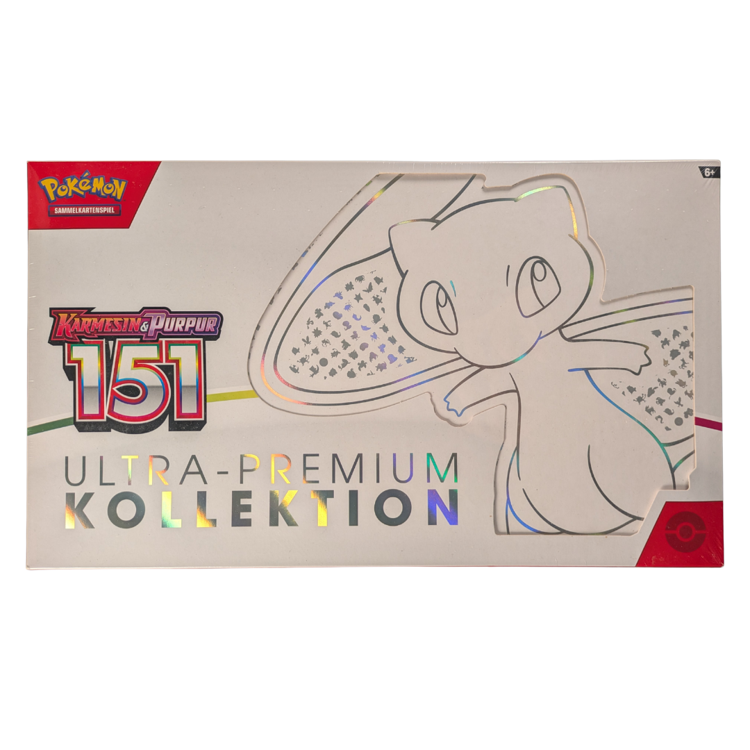 151 Ultra-Premium Collection - SV Black Star Promos - German - Sealed