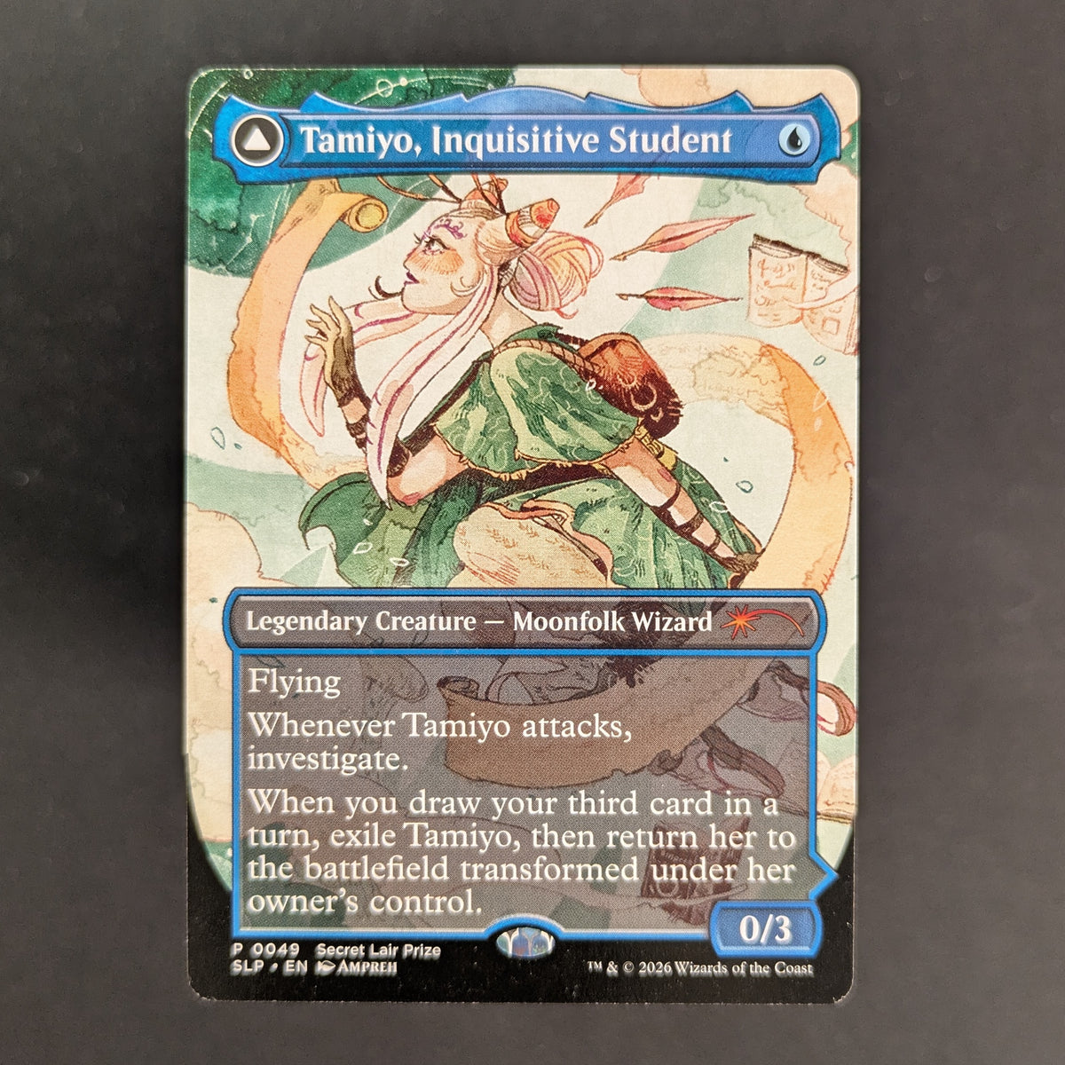 MTG Singles - Tamiyo, Inquisitive Student - DCI Promos - English - NM -