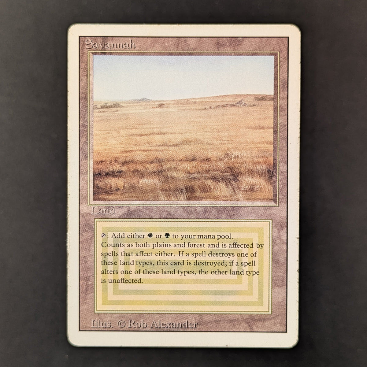 MTG Singles - Savannah - Revised -