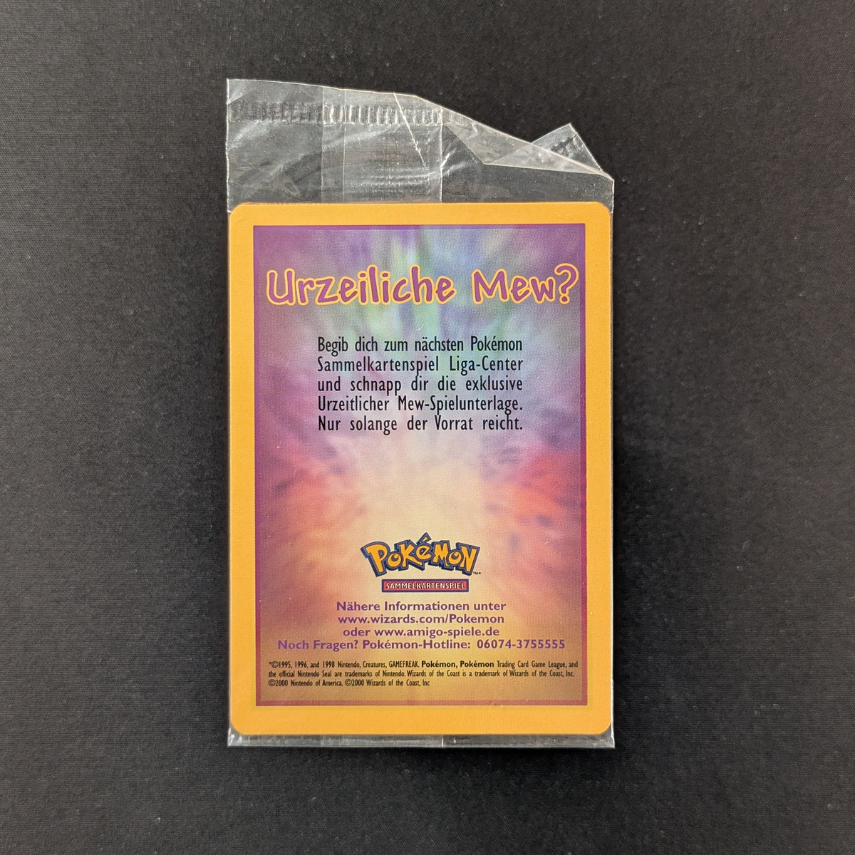 Ancient Mew (PR) - Promos - English - NM - SEALED - GERMAN INLAY