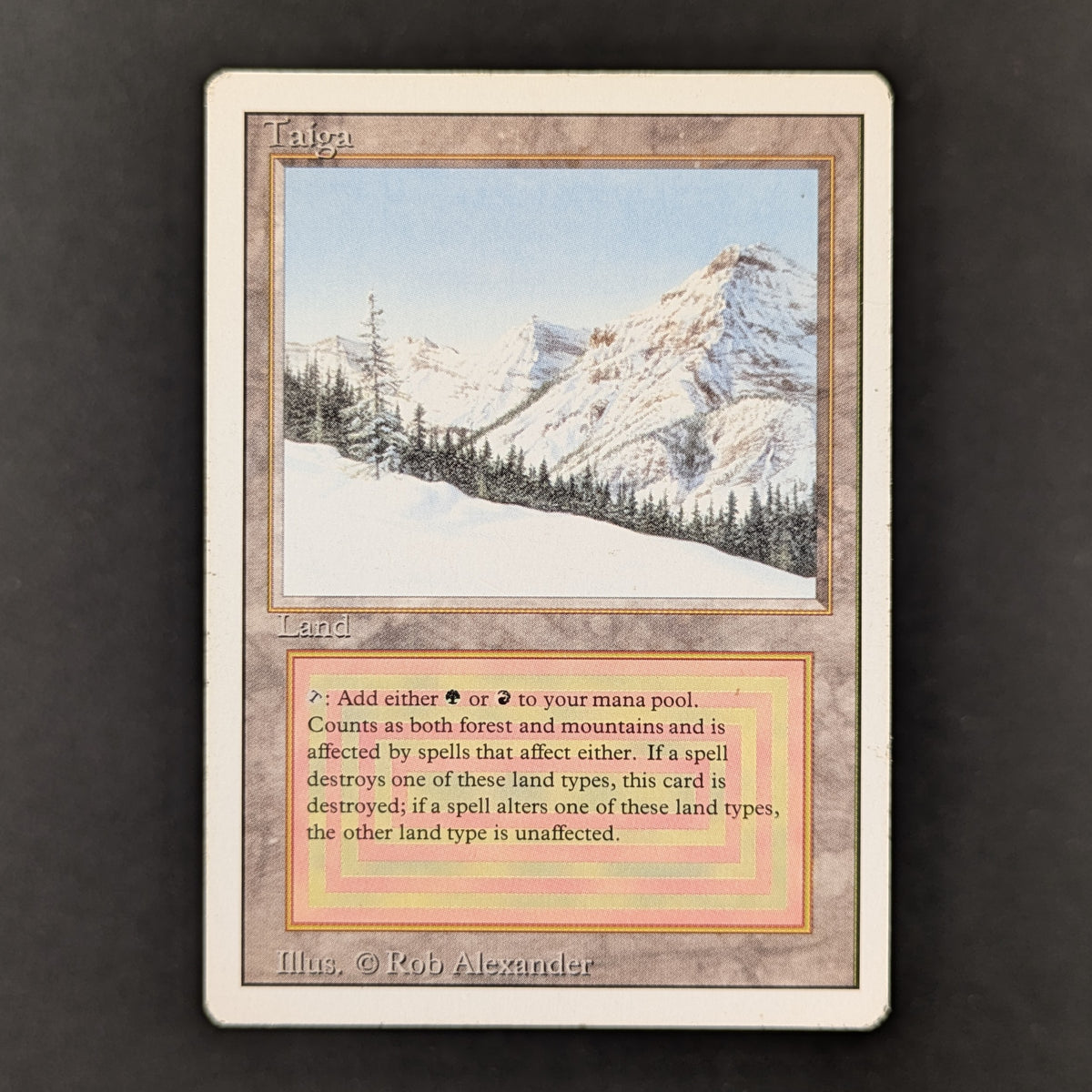 MTG Singles - Taiga - Revised -