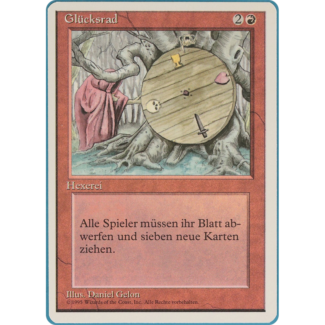 Wheel of Fortune - Foreign White Bordered Wheel of Fortune - Foreign White Bordered