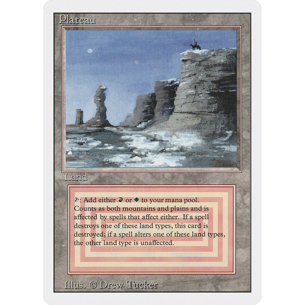 mtg revised card prices Plateau