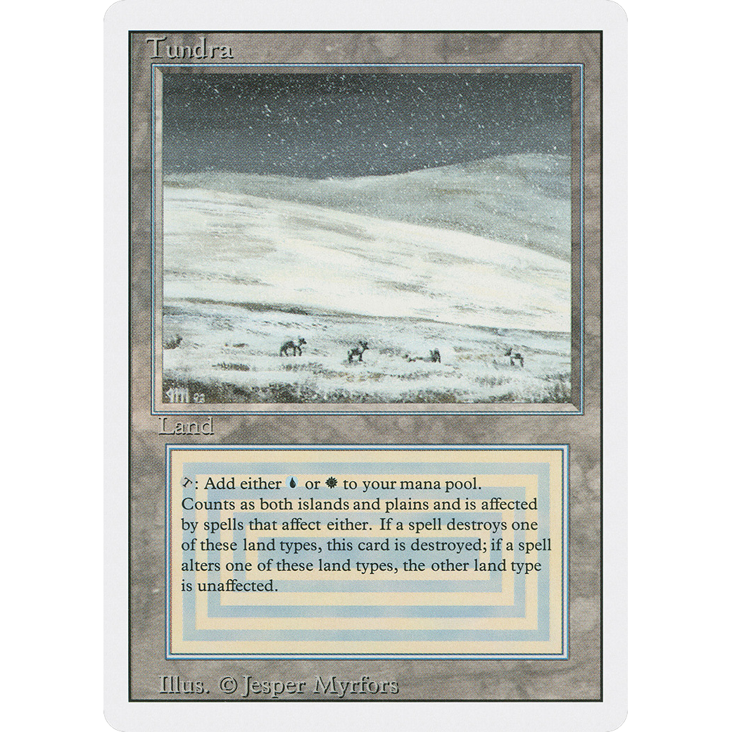 revised mtg cards Tundra