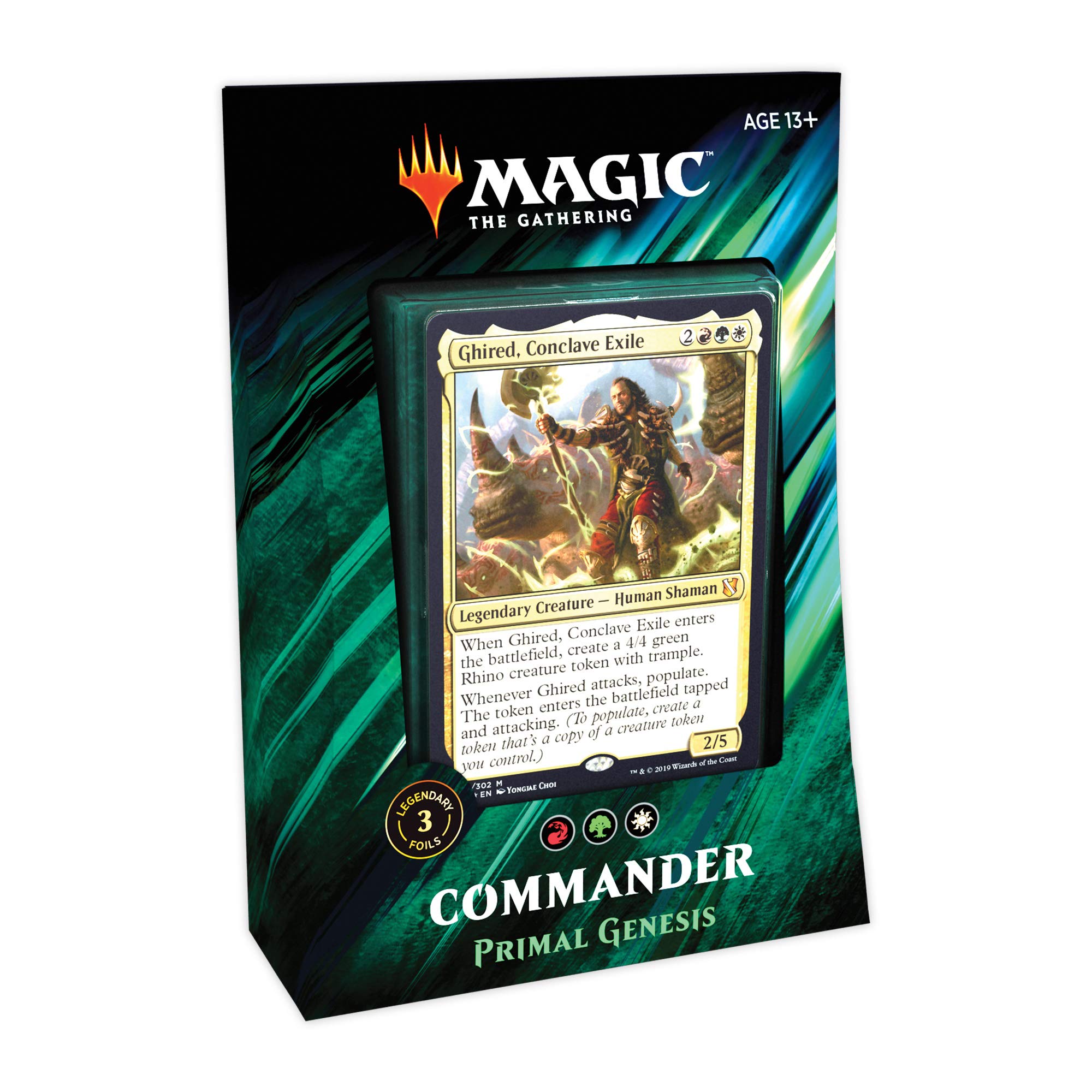 Commander 2019 Commander Deck Primal Genesis