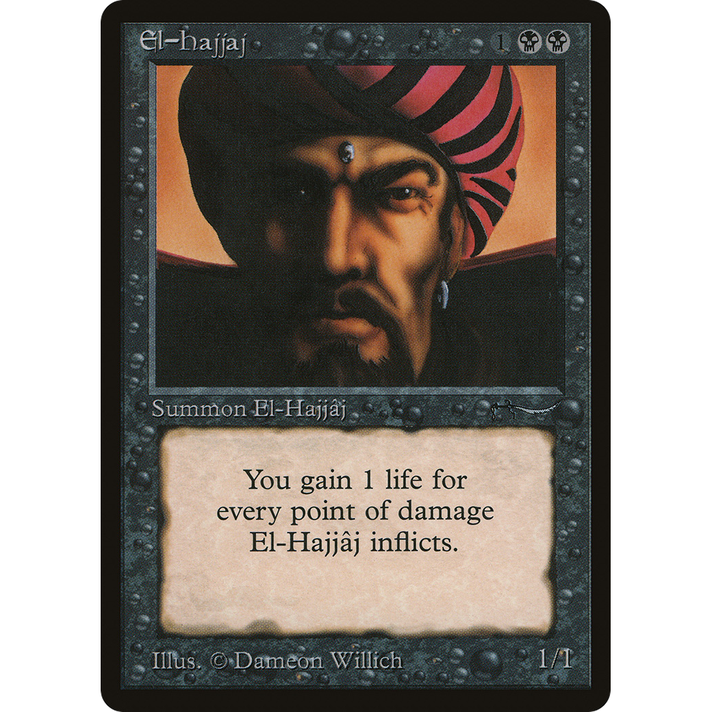 MTG Singles - El-Hajjâj - Arabian Nights - Regular