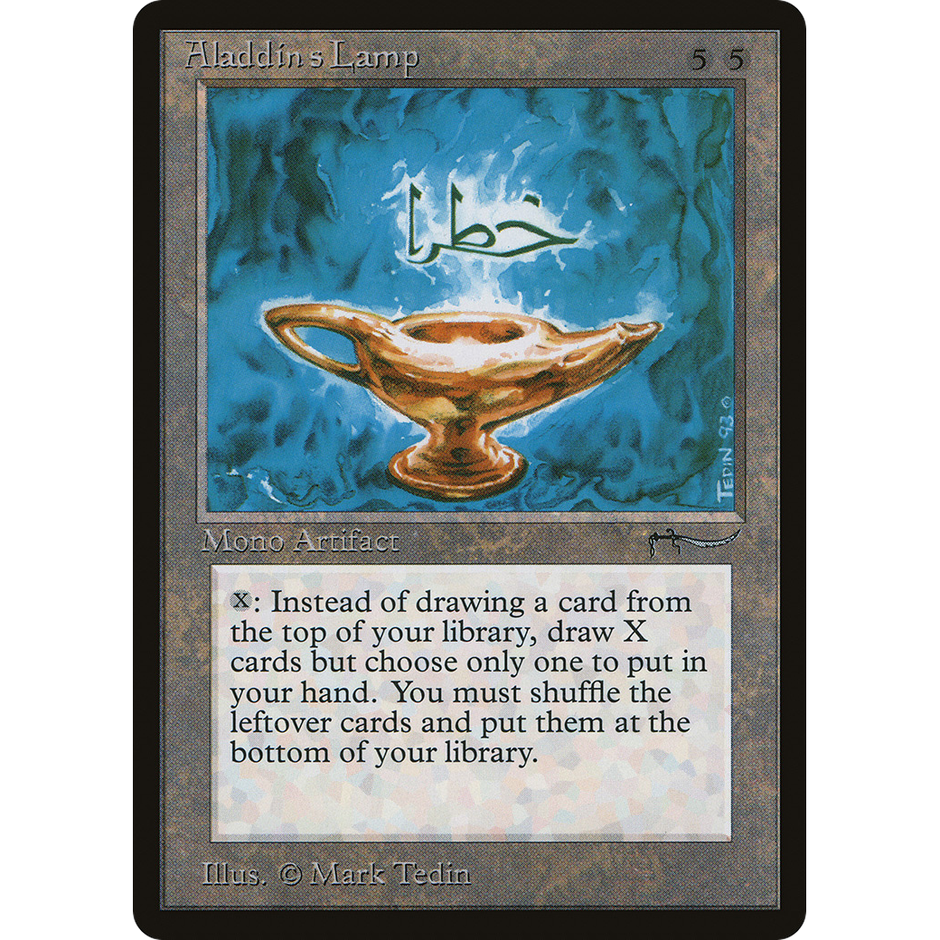 MTG Singles - Aladdin's Lamp - Arabian Nights - Regular