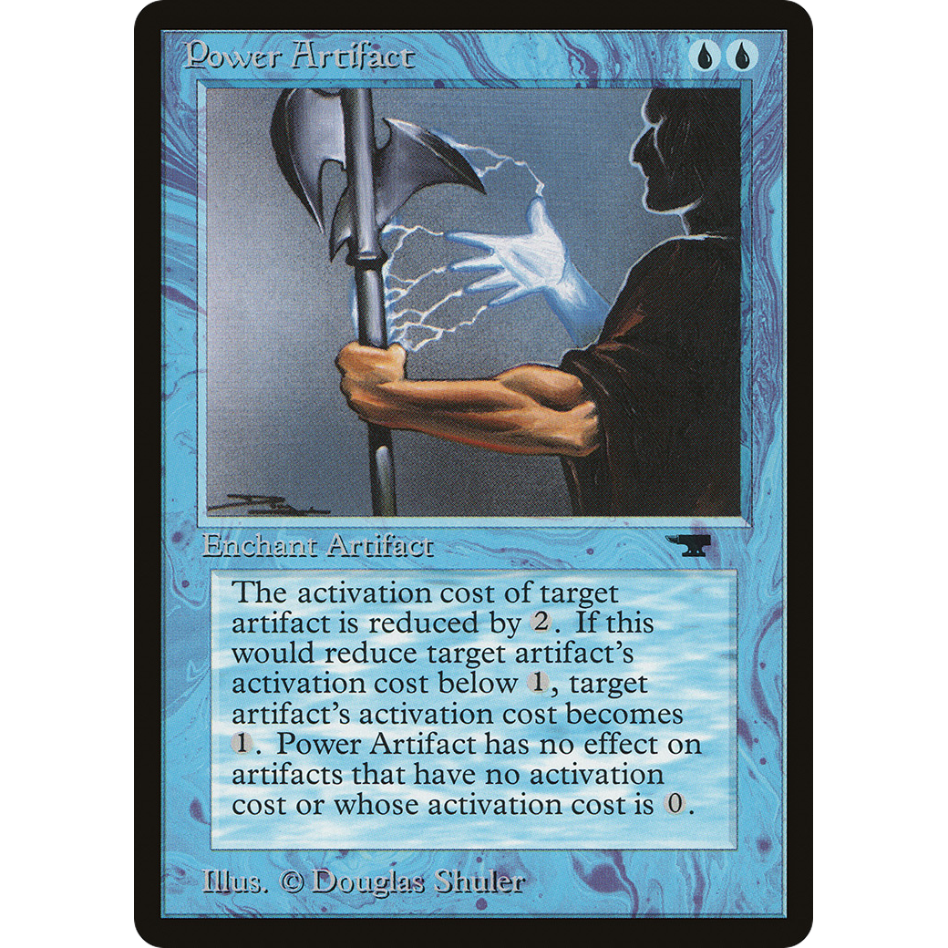 mtg cards that reduce artifact cost Power Artifact
