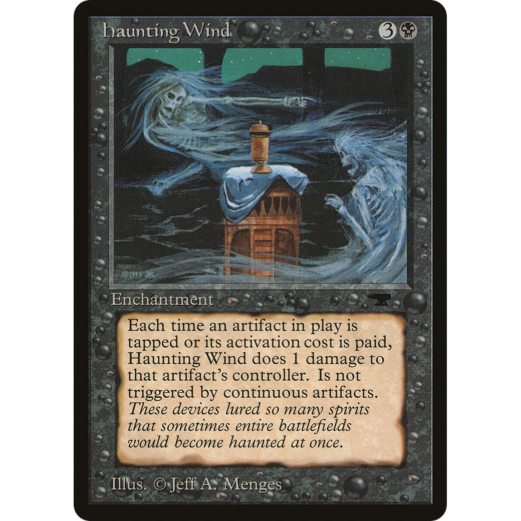 MTG Singles - Haunting Wind - Antiquities - Regular