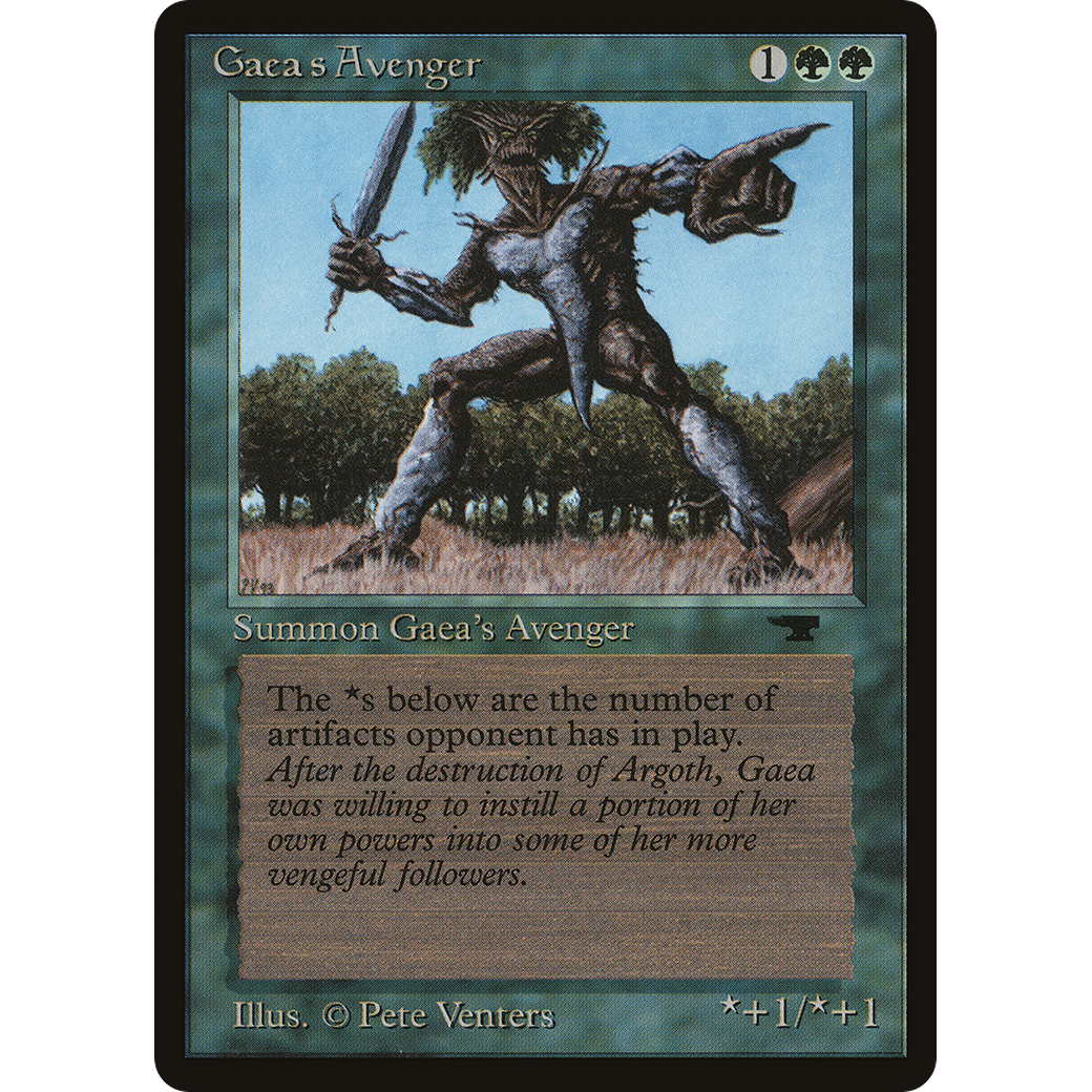 MTG Singles - Gaea's Avenger - Antiquities - Regular
