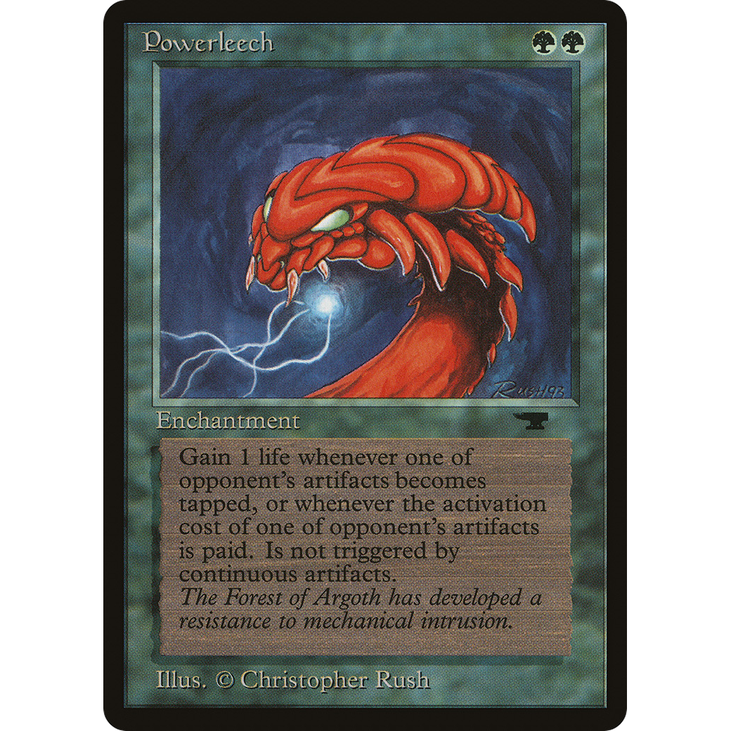 MTG ATQ Powerleech 英語版 1枚 Powerleech - Antiquities