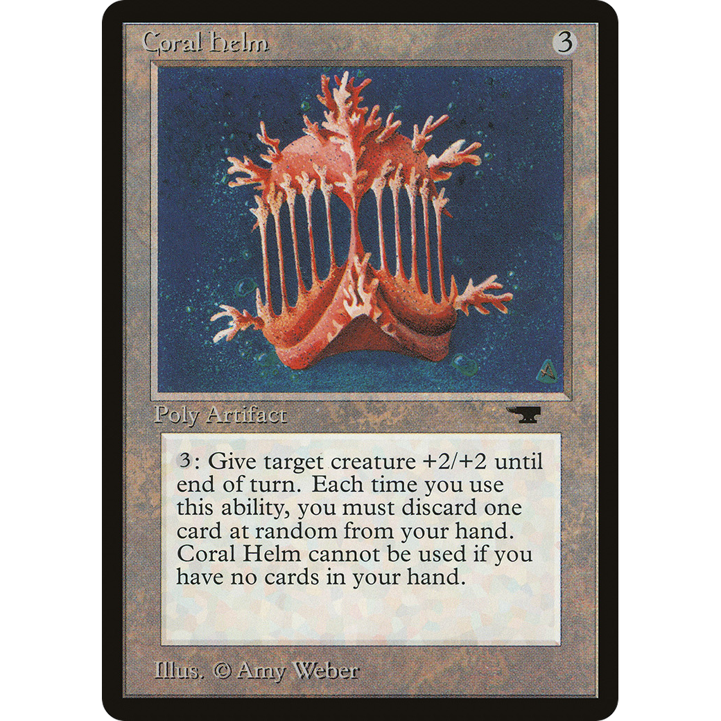 MTG Singles - Coral Helm - Antiquities - Regular