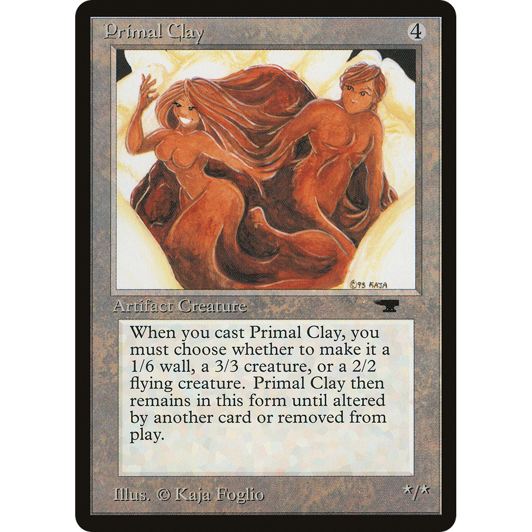 MTG Singles - Primal Clay - Antiquities - Regular