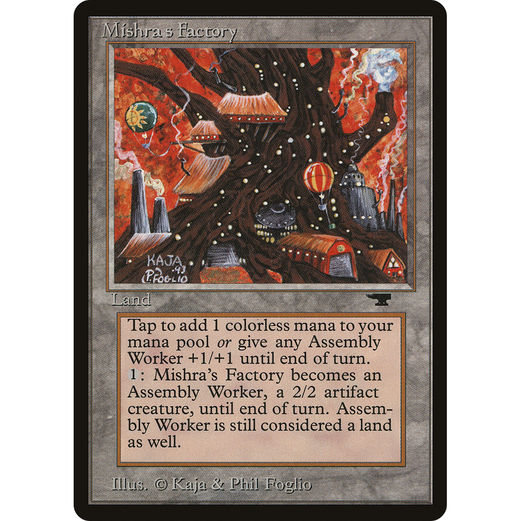 MTG Singles - Mishra's Factory (Autumn) - Antiquities - NM