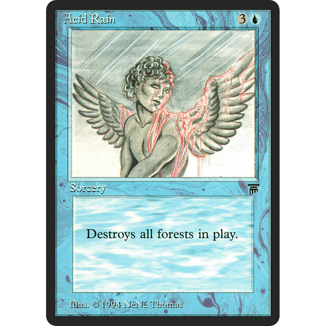 MTG Singles - Acid Rain - Legends - NM