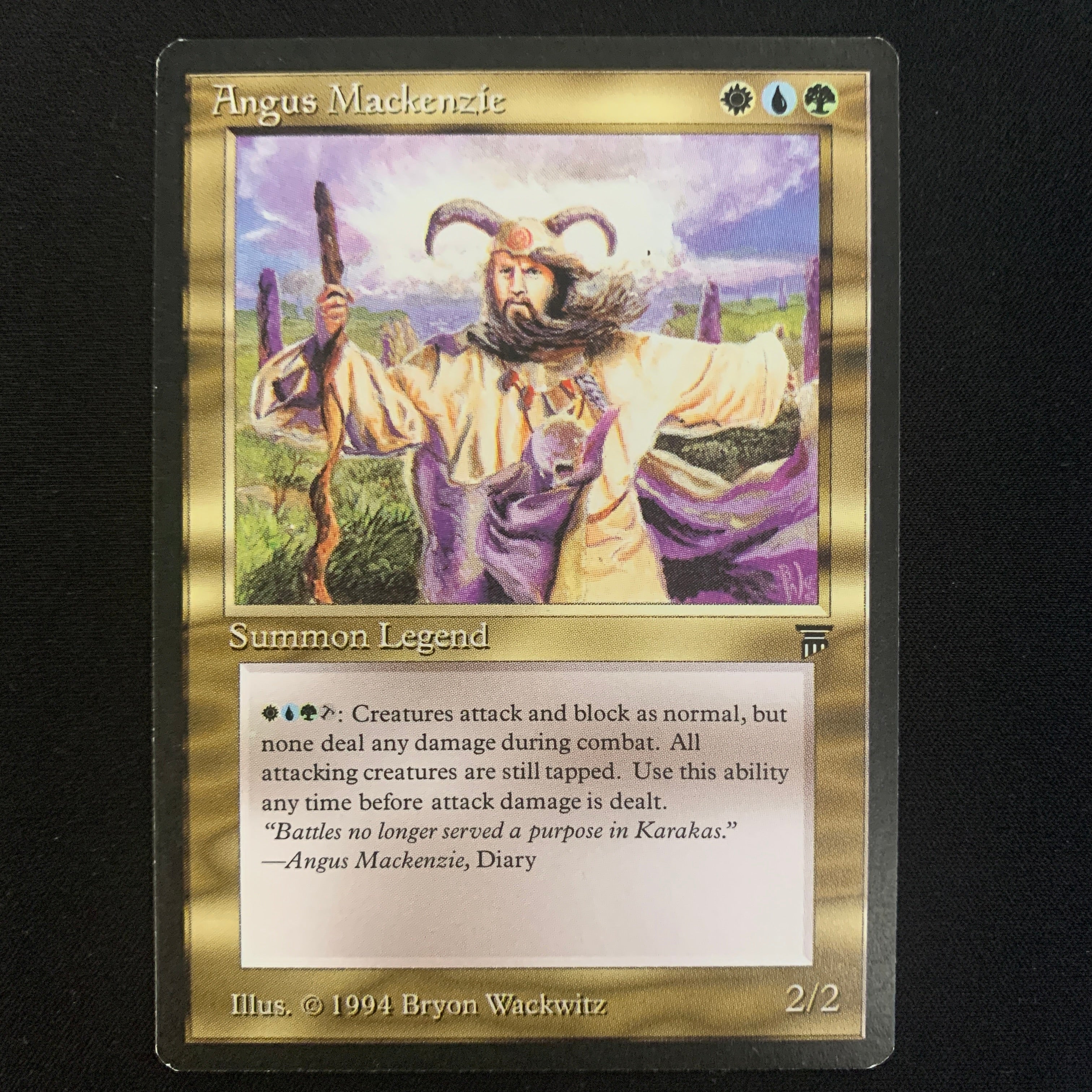MTG Singles - Angus Mackenzie - Legends - EX - 22928