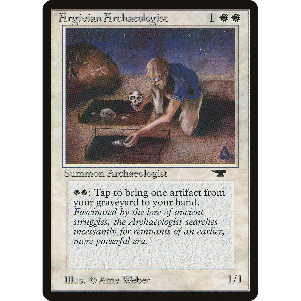 MTG ATQ Argivian Archaeologist 英語 1枚 Argivian Archaeologist - Antiquities