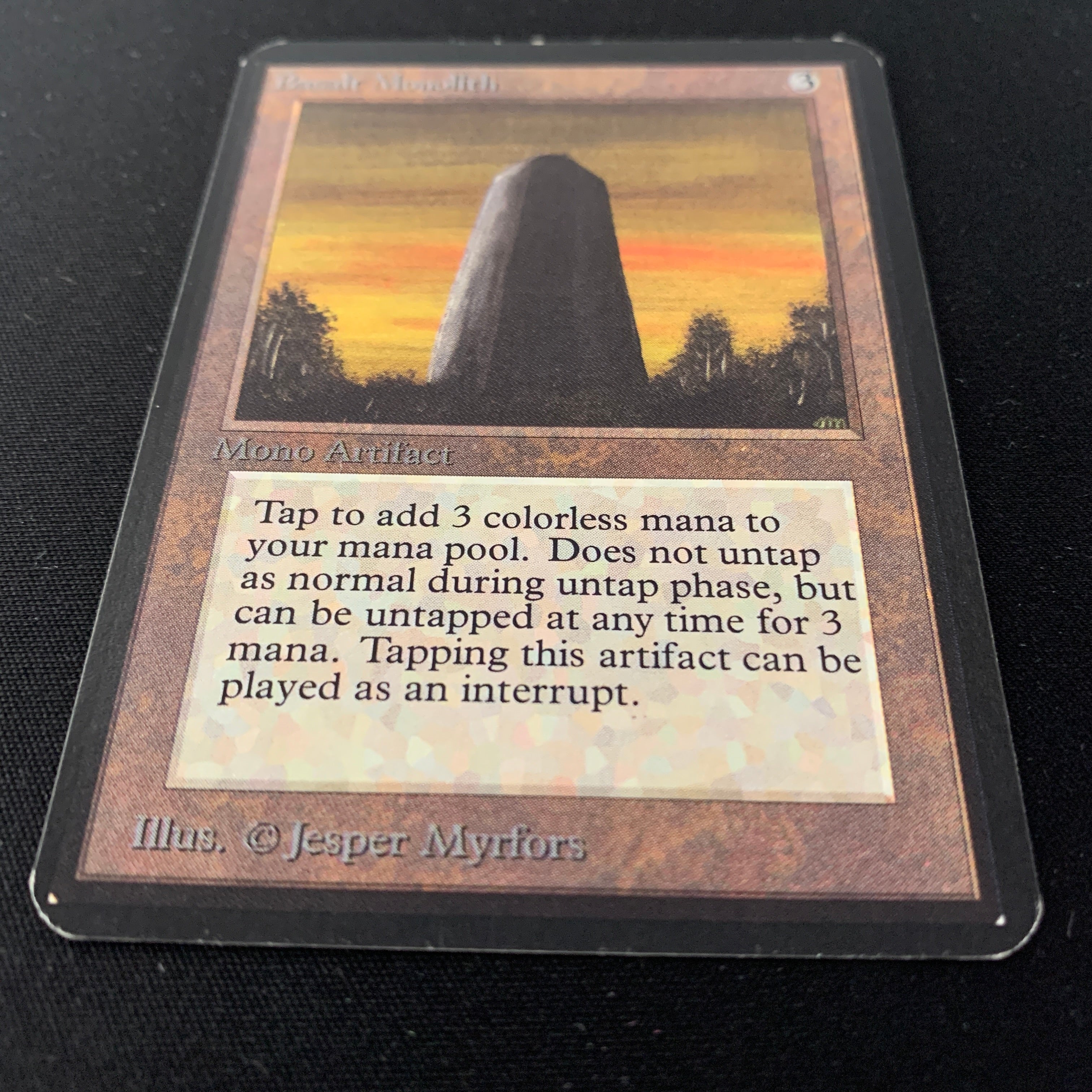 MTG Singles - Basalt Monolith - Alpha -