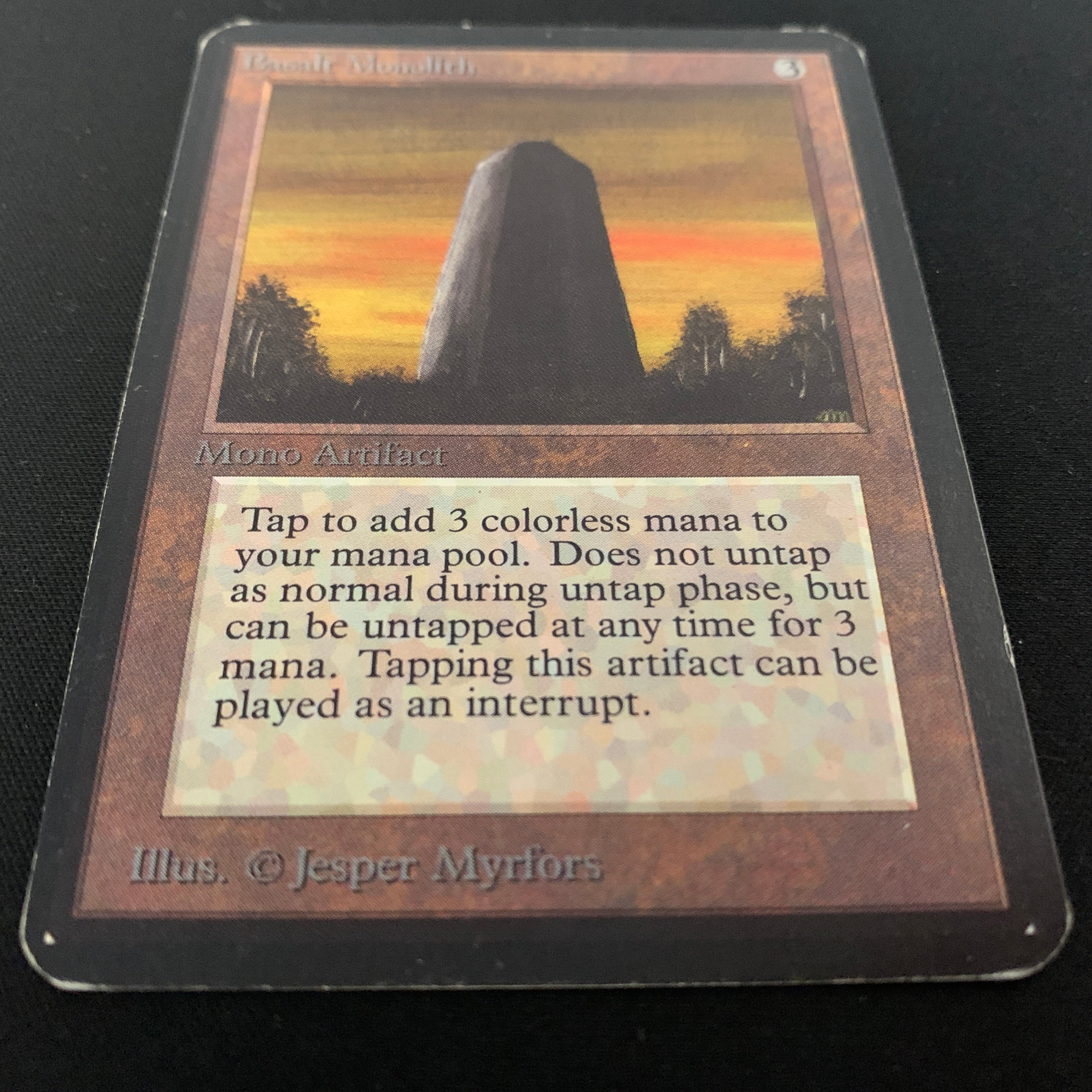 MTG Singles - Basalt Monolith - Alpha -