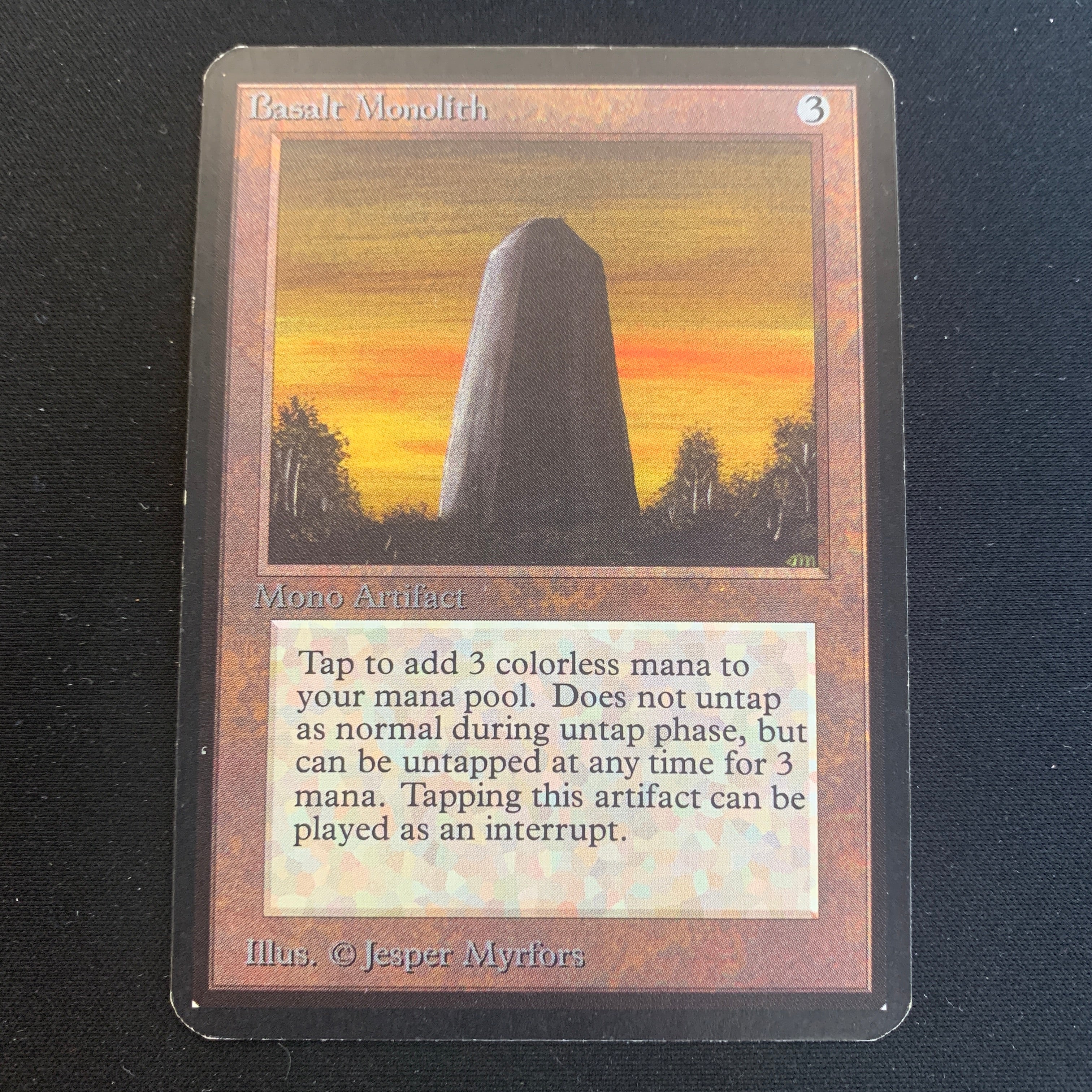 MTG Singles - Basalt Monolith - Alpha -