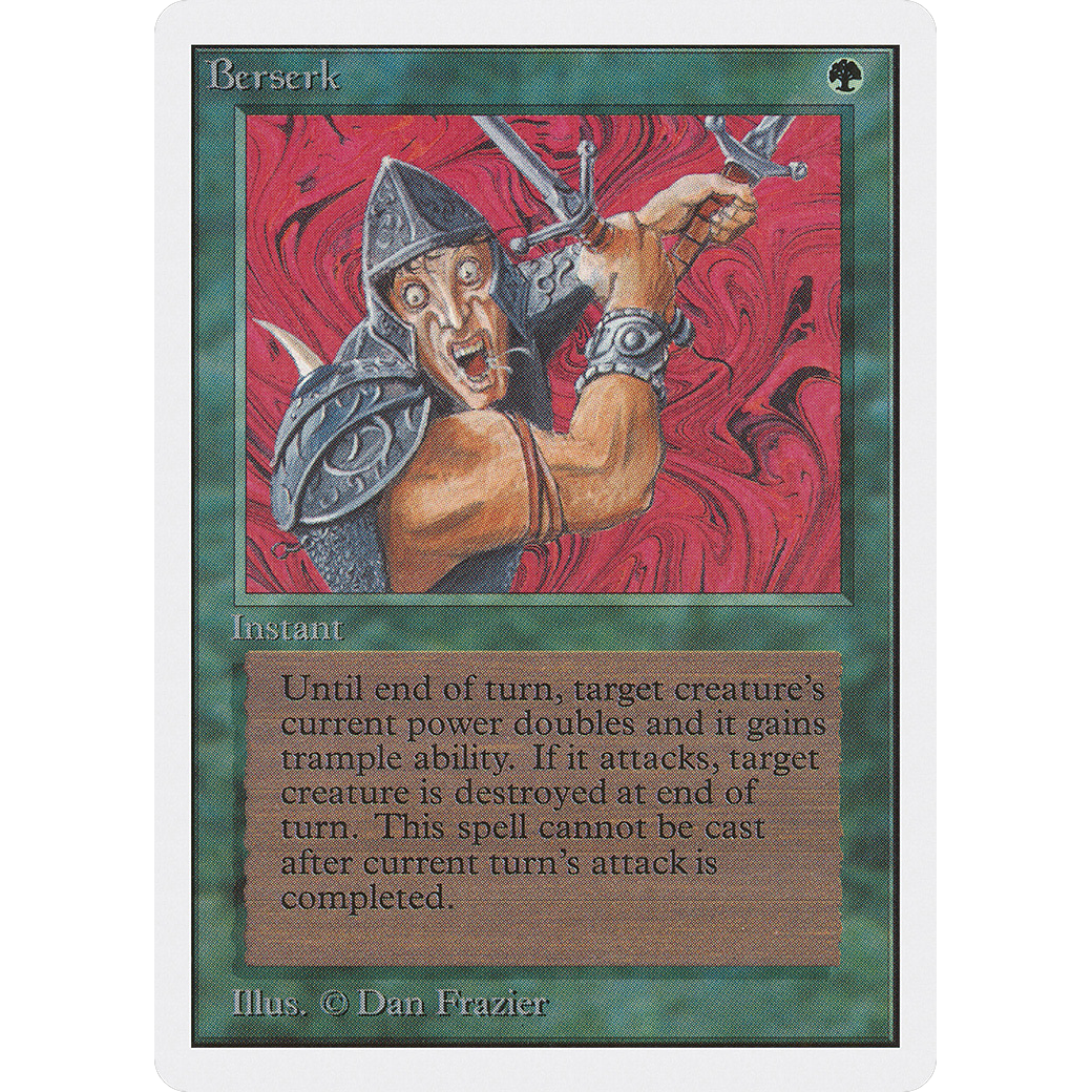 MTG Singles - Berserk - Unlimited - NM