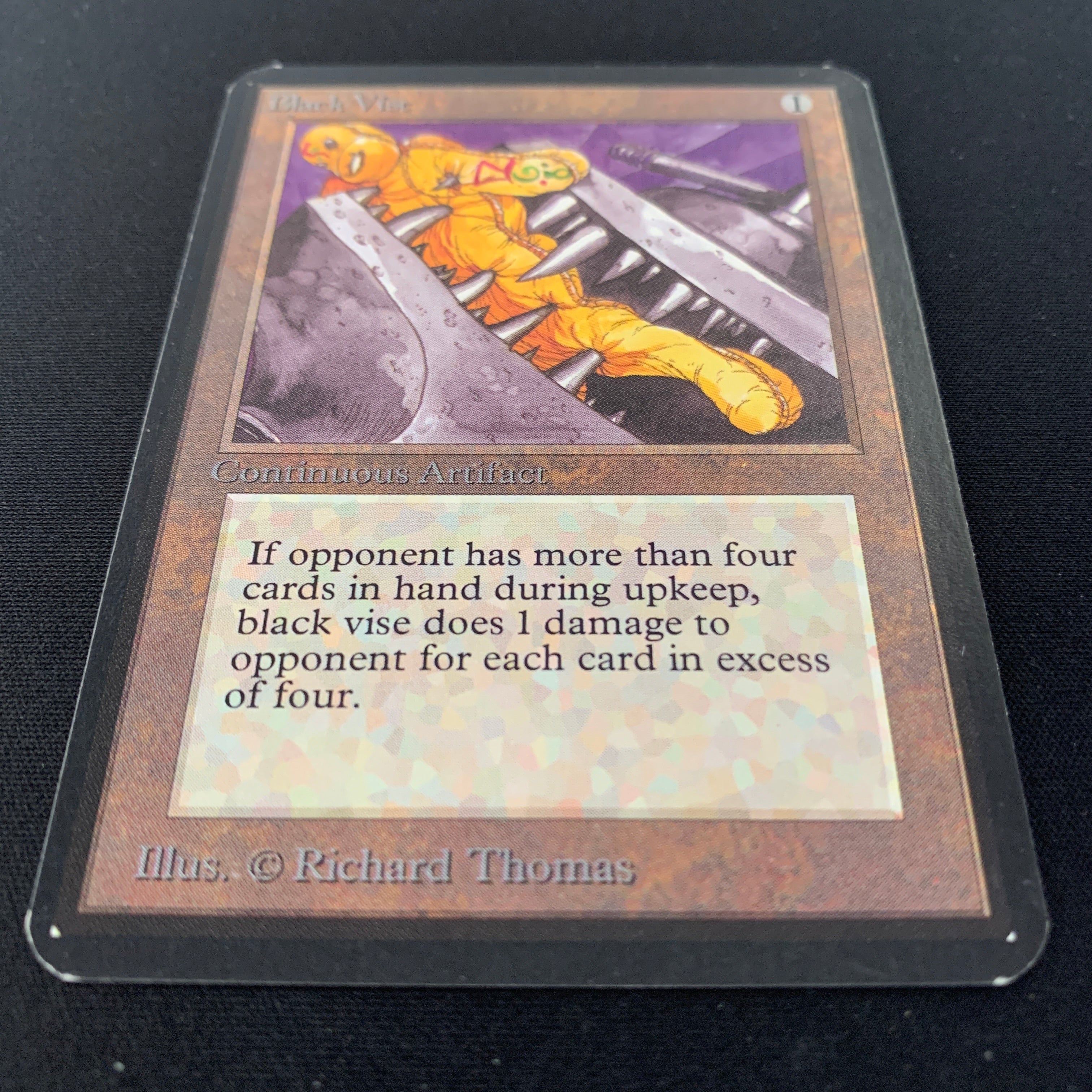MTG Singles - Black Vise - Alpha -