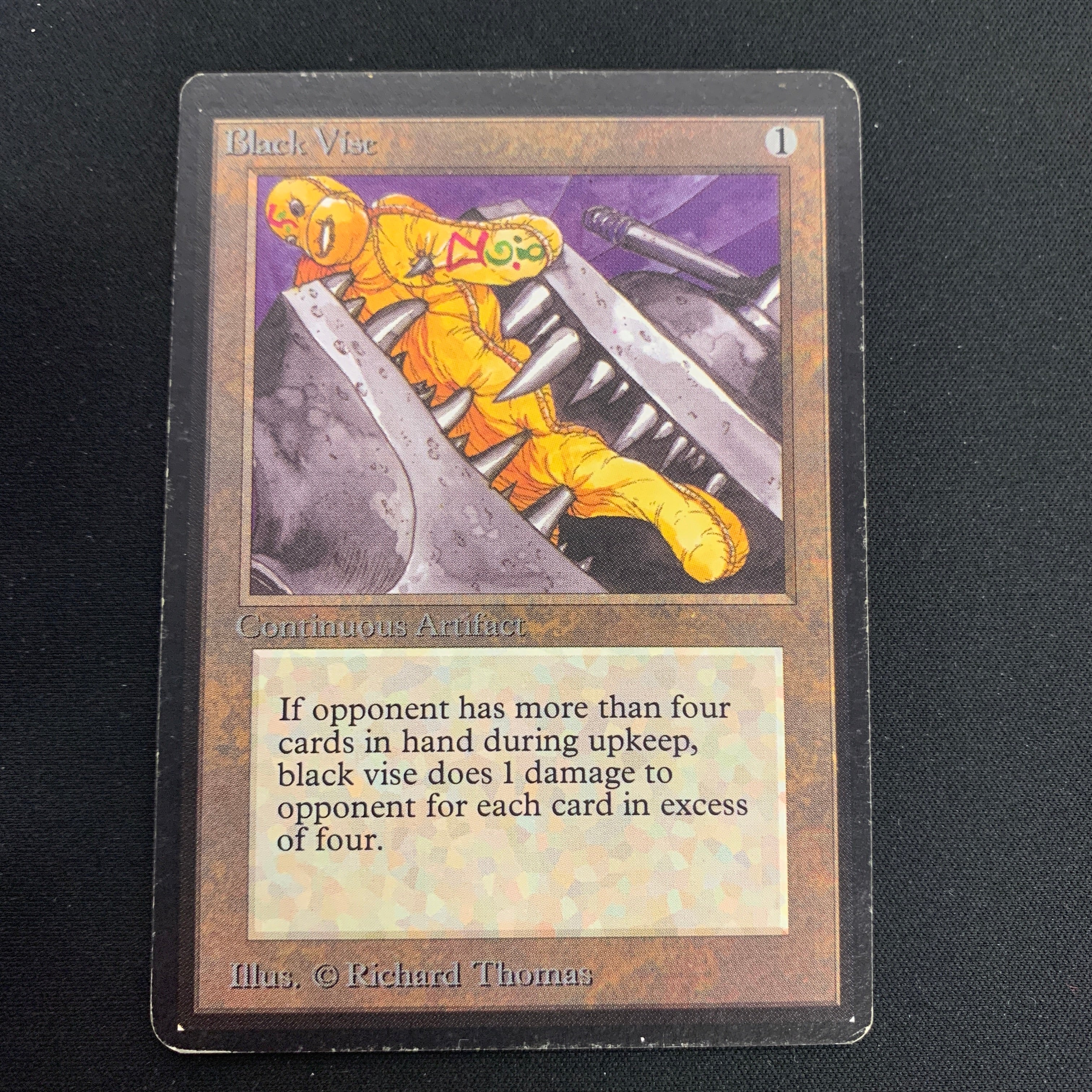 MTG Singles - Black Vise - Beta -