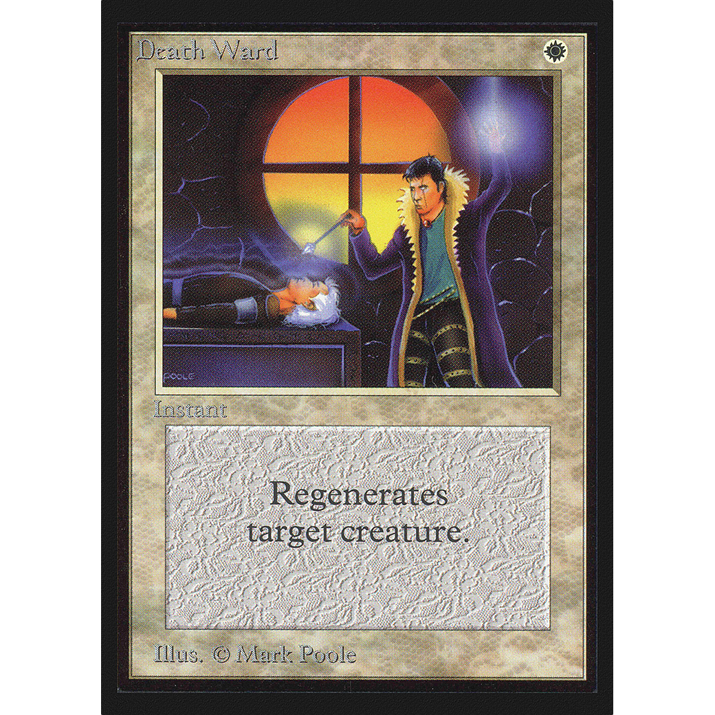 MTG Singles - Death Ward - Collectors' Edition - Regular
