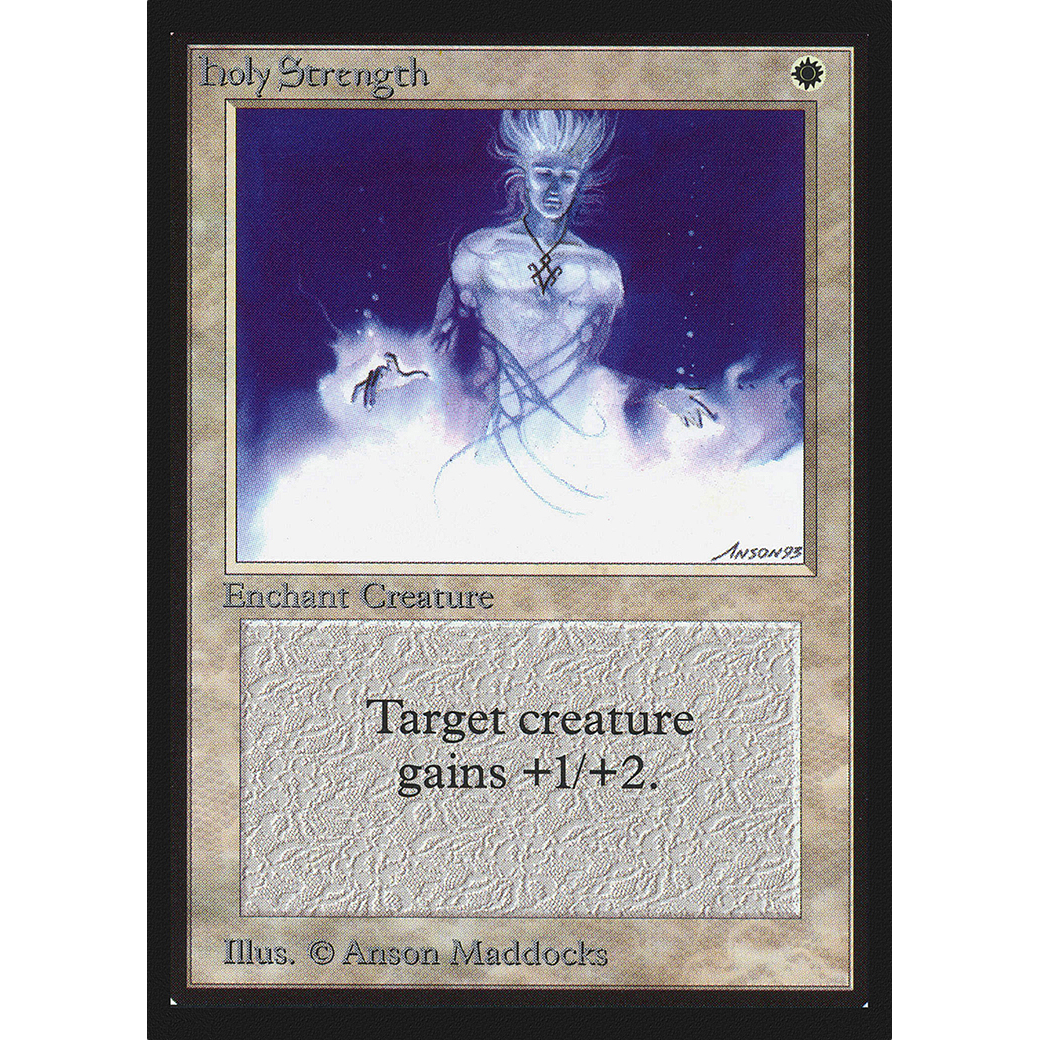 MTG Singles - Holy Strength - Collectors' Edition - Regular