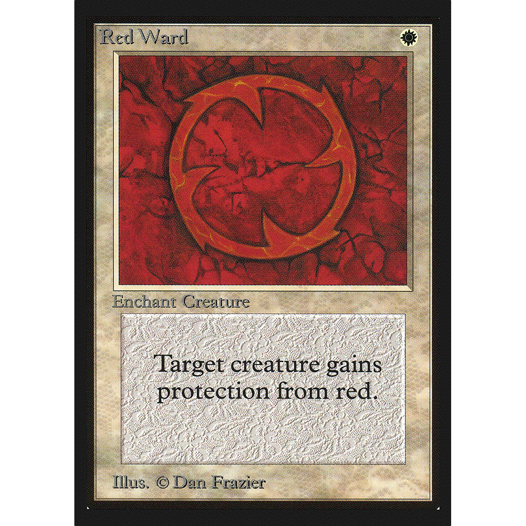 MTG Singles - Red Ward - Collectors' Edition - Regular