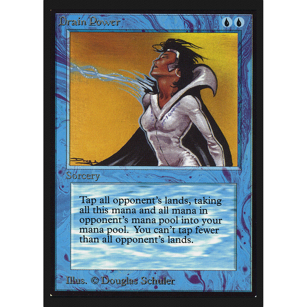 MTG Singles - Drain Power - Collectors' Edition - Regular