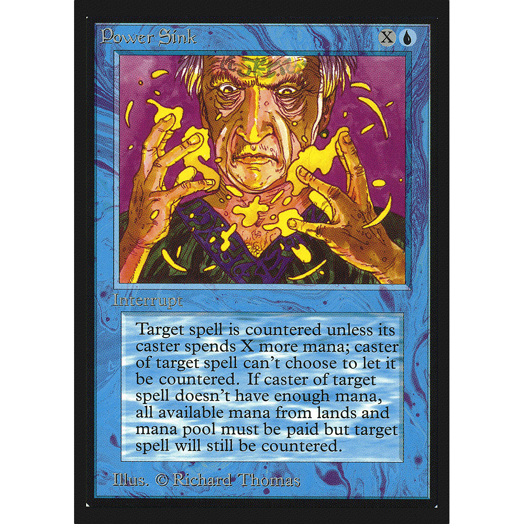 MTG Singles - Power Sink - Collectors' Edition - Regular