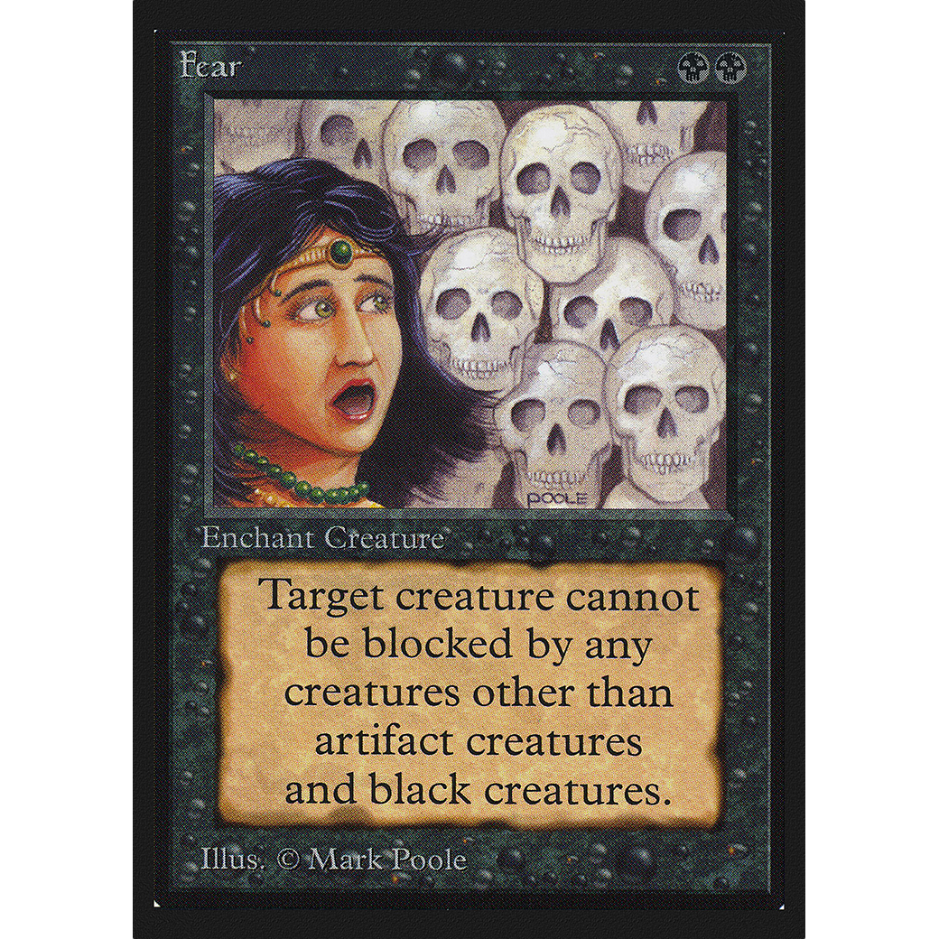 MTG Singles - Fear - Collectors' Edition - Regular