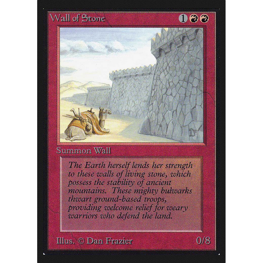 MTG Singles - Wall of Stone - Collectors' Edition - Regular