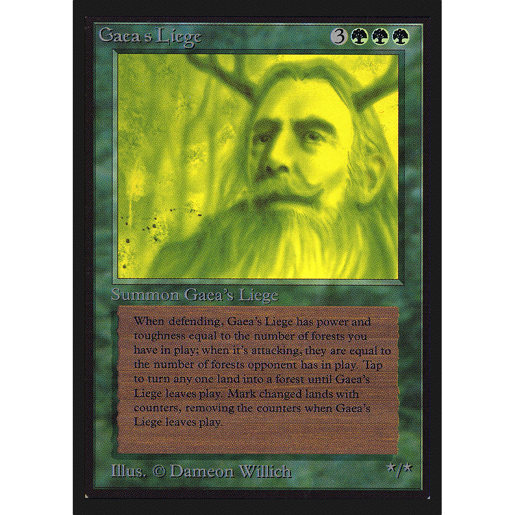 MTG Singles - Gaea's Liege - Collectors' Edition - Regular