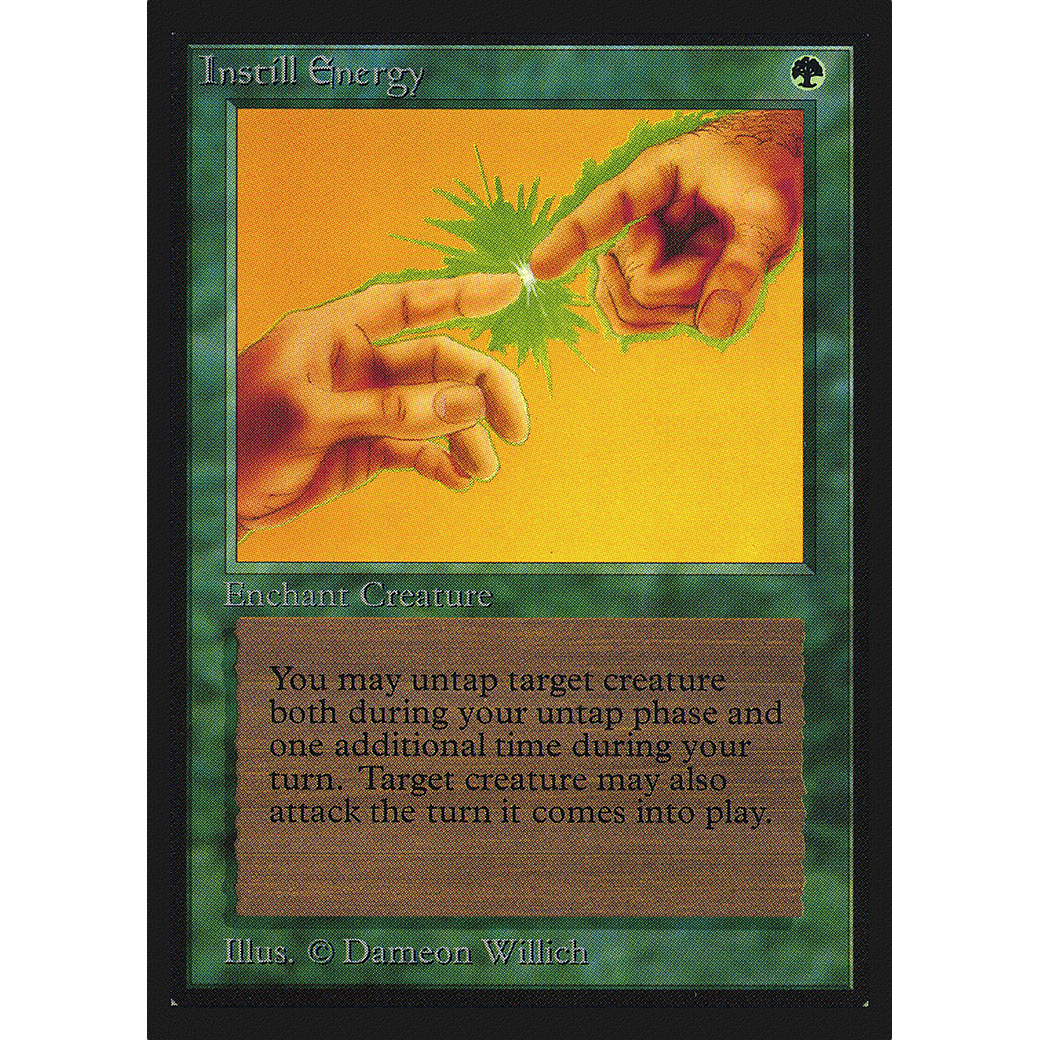 MTG Singles - Instill Energy - Collectors' Edition - Regular