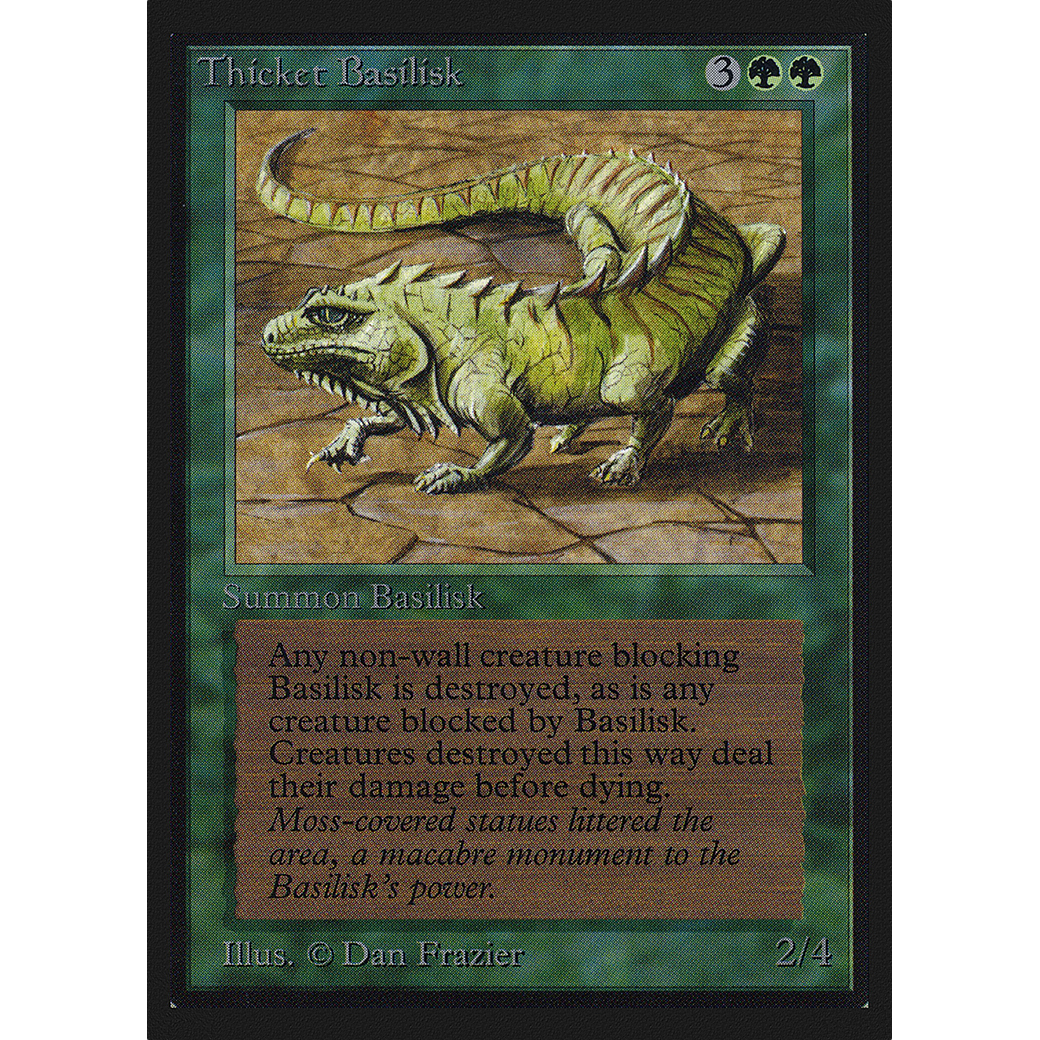 MTG Singles - Thicket Basilisk - Collectors' Edition - Regular