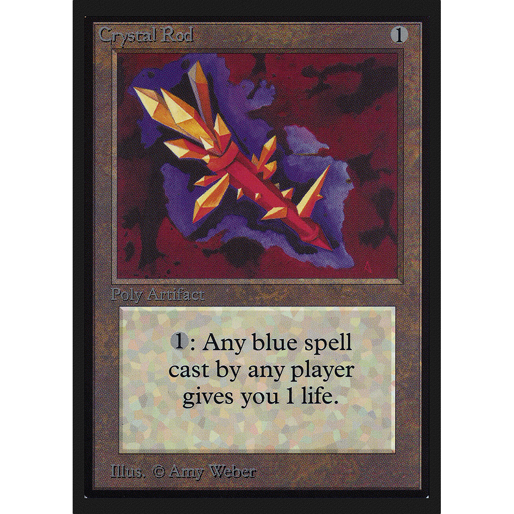 MTG Singles - Crystal Rod - Collectors' Edition - Regular