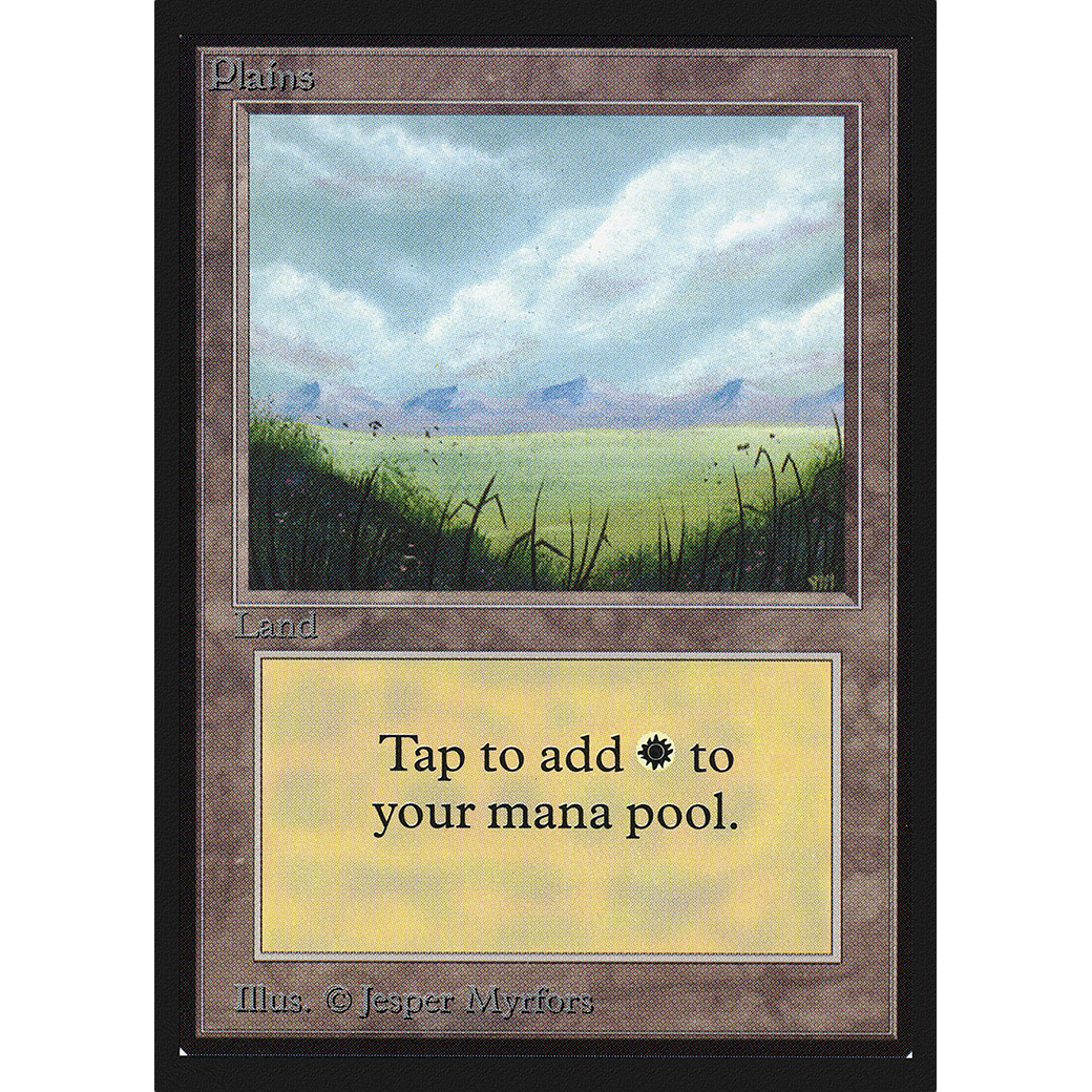 MTG Singles - Plains (V.1) - Collectors' Edition - Regular
