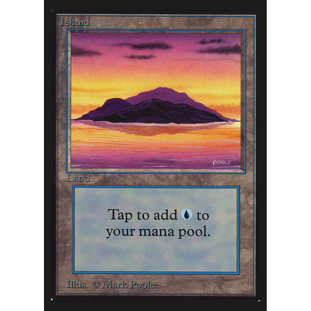 MTG Singles - Island (V.1) - Collectors' Edition - Regular