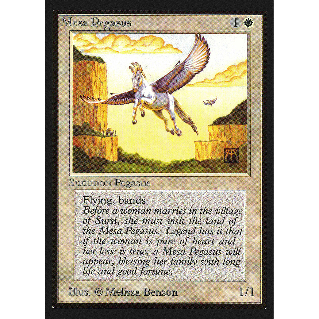 MTG Singles - Mesa Pegasus - International Edition - Regular