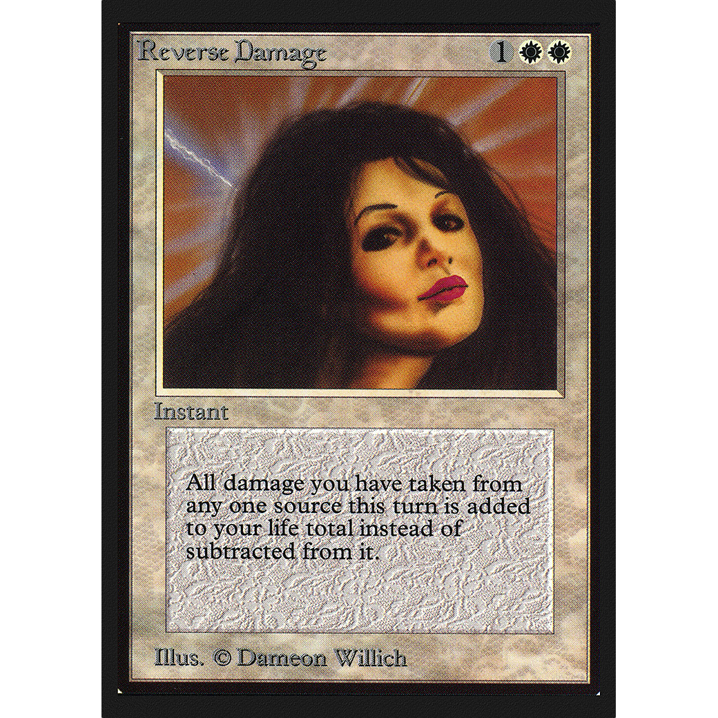 MTG Singles - Reverse Damage - International Edition - Regular