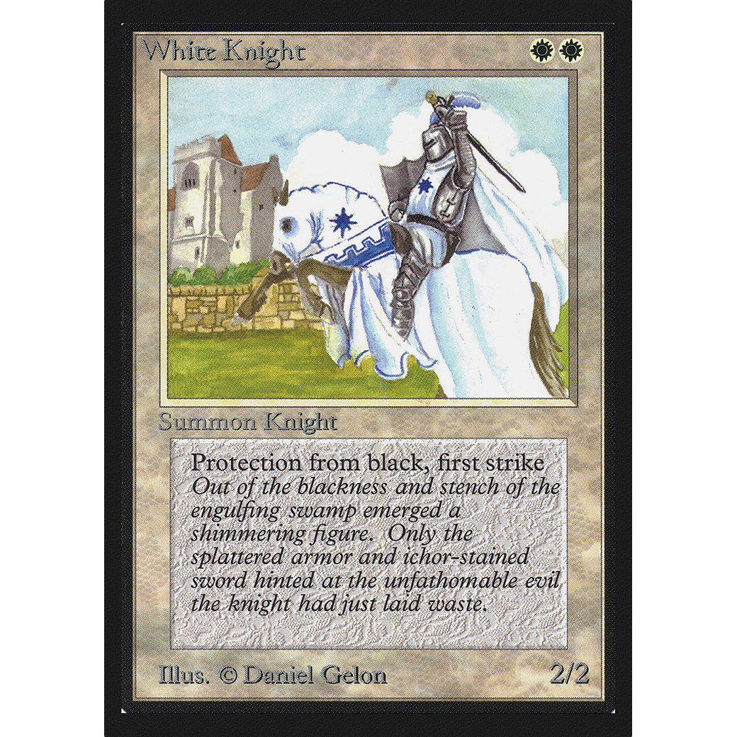 MTG Singles - White Knight - International Edition - Regular