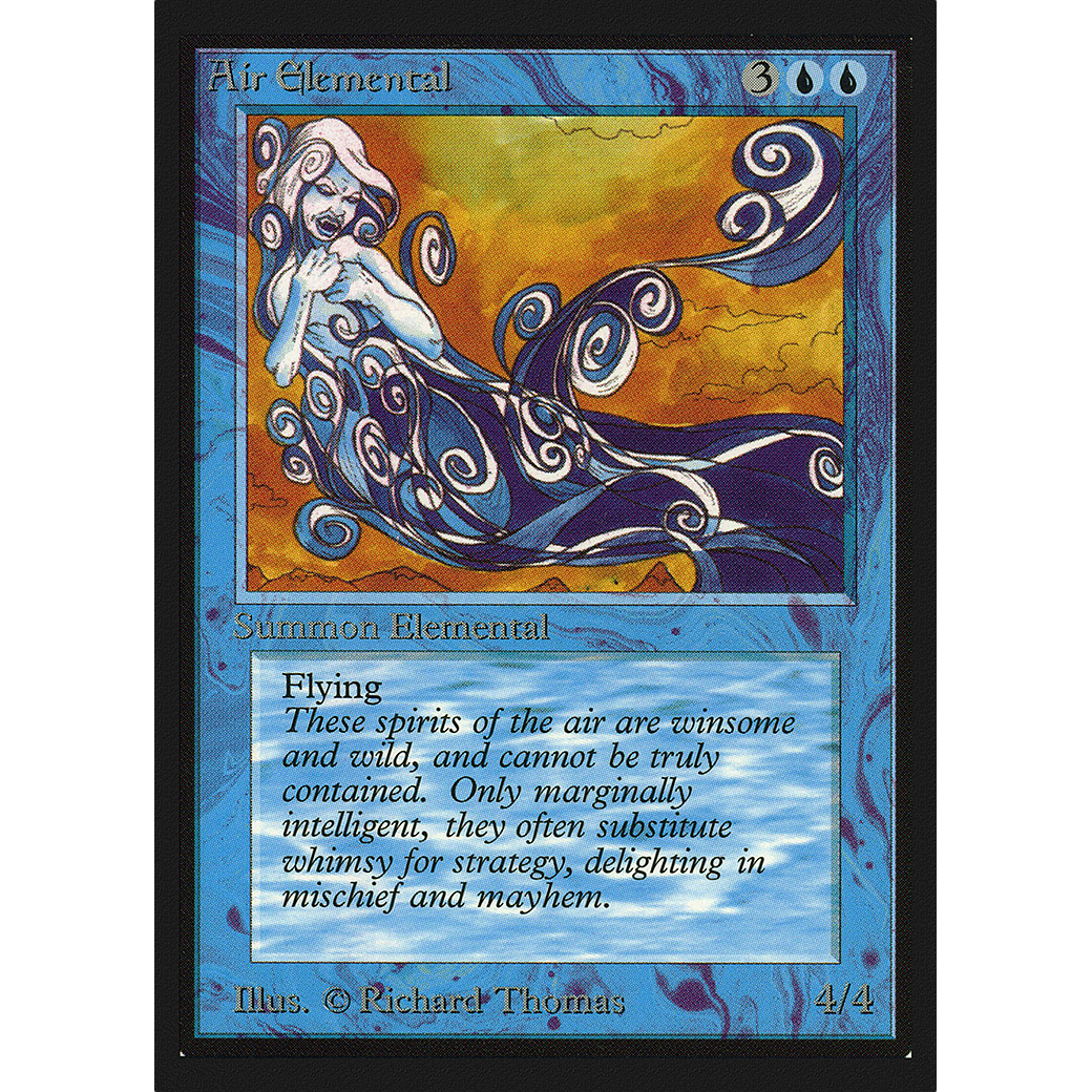 MTG Singles - Air Elemental - International Edition - Regular