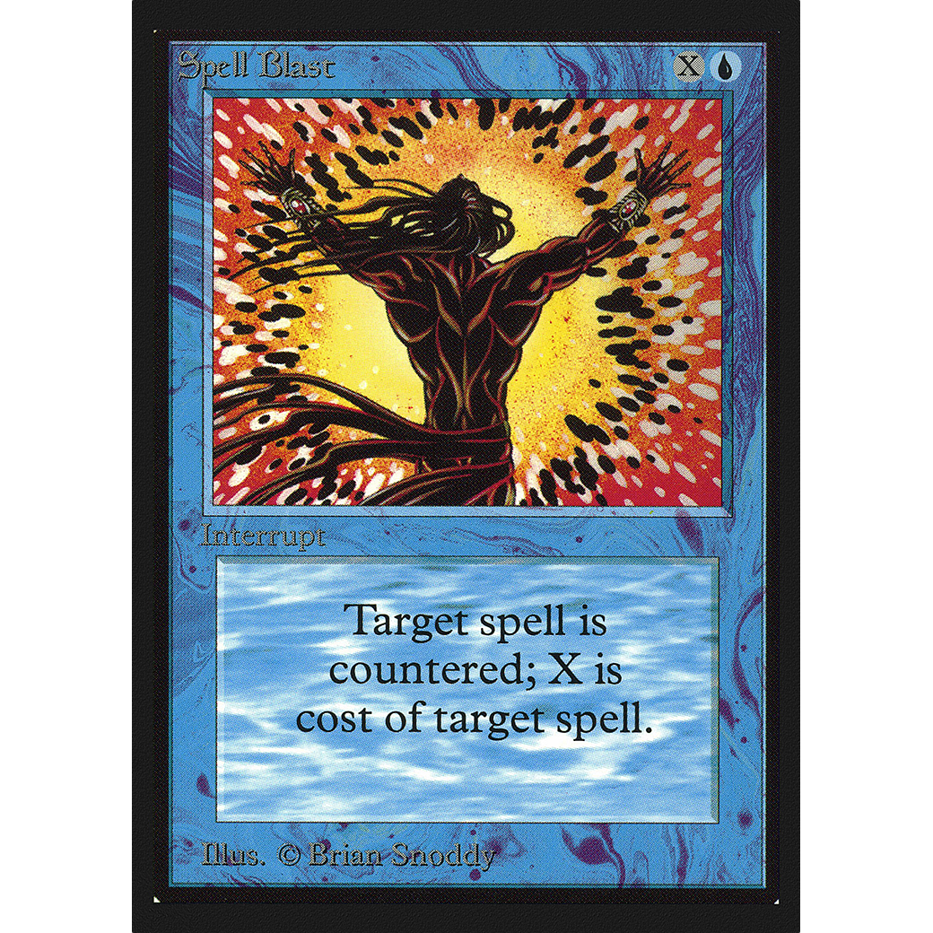 MTG Singles - Spell Blast - International Edition - Regular