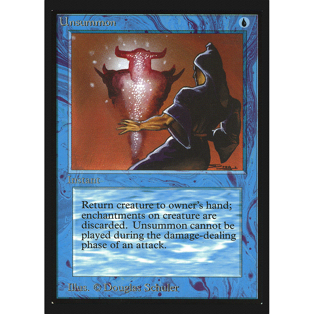 MTG Singles - Unsummon - International Edition - Regular